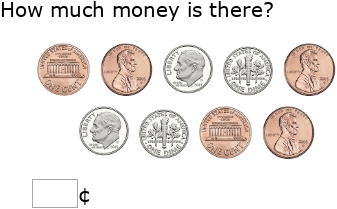 IXL | Count pennies and dimes | 1st grade math