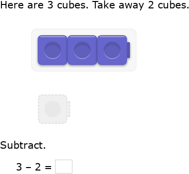 IXL | Add and subtract with cubes - up to 5 | Kindergarten math