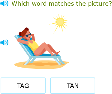 IXL | Choose the short a word that matches the picture: uppercase | Pre ...