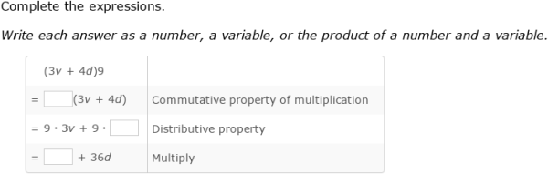IXL | Write equivalent expressions using properties | 7th grade math