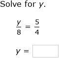 IXL | Solve one-step multiplication and division equations with ...