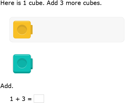 IXL | Add and subtract with cubes - up to 5 | Kindergarten math