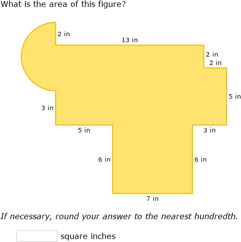 IXL | Area of composite figures | 7th grade math