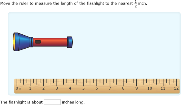 IXL | Measure using an inch ruler | 5th grade math