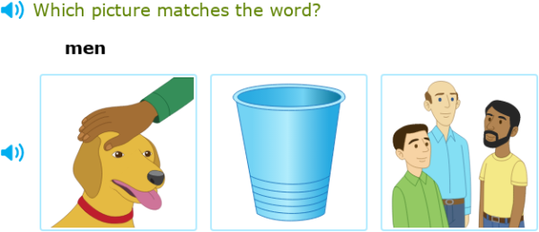 IXL | Choose the picture that matches the short e word: lowercase | Pre ...