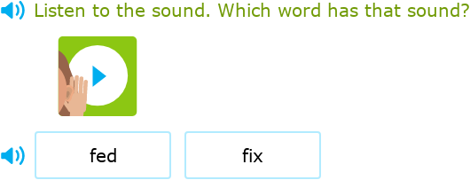 IXL | Which word has the same ending? | Pre-K language arts