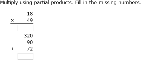IXL | Multiply 2-digit numbers by 2-digit numbers using partial ...