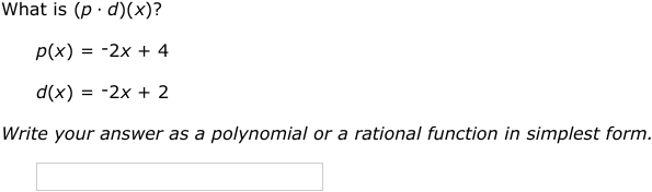 IXL - Multiply functions (Algebra 2 practice)