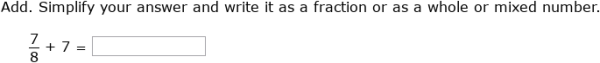 IXL | Add and subtract fractions and mixed numbers: review | 4th grade math
