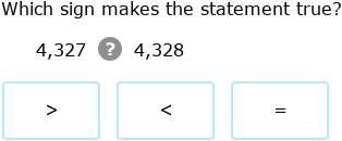 IXL | Compare numbers up to 10,000 | 4th grade math