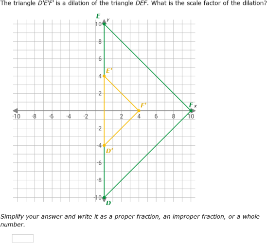 IXL Dilations Find The Scale Factor 7th Grade Math