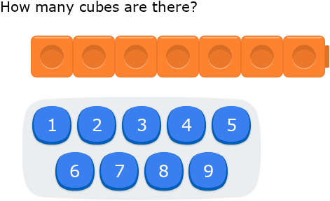 IXL | Count cubes - up to 9 | Kindergarten math