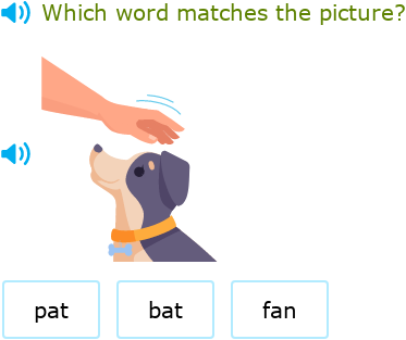 IXL | Choose the short a word that matches the picture: lowercase | Pre ...