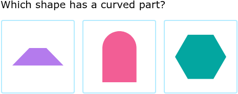 Curvd Shaped Math IXL | Curved parts | Kindergarten math