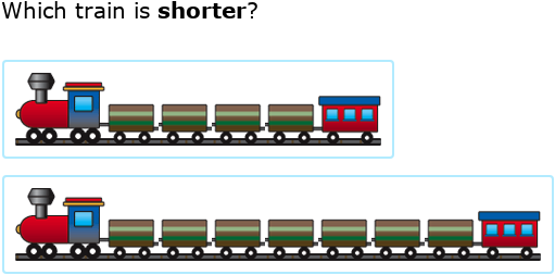 IXL | Compare objects: length and height - 2 objects only | 1st grade math