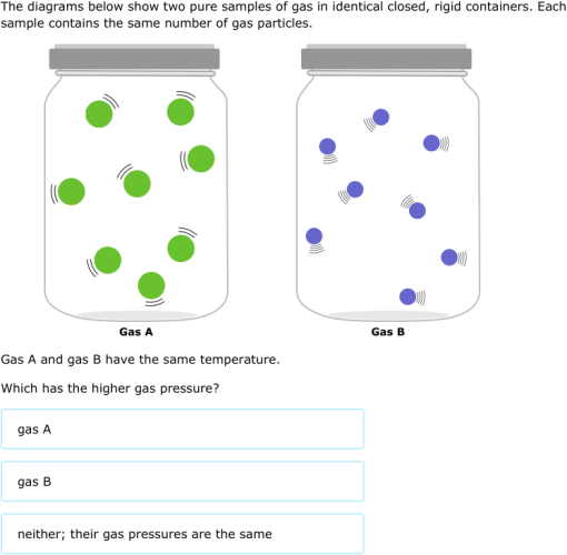 IXL How does particle motion affect gas pressure? 8th grade science