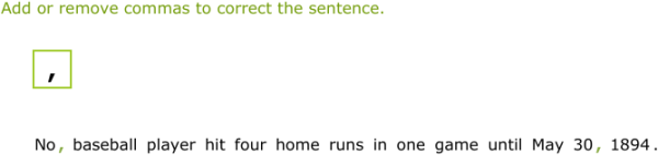 IXL | Commas: review | 3rd grade language arts