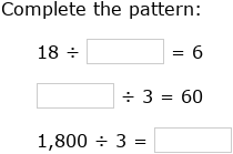 IXL | Division patterns over increasing place values | 4th grade math