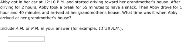 IXL | Elapsed time word problems | 8th grade math