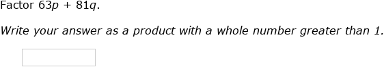 IXL | Factors of linear expressions | 7th grade math