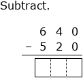 IXL | Subtract two numbers | 4th grade math