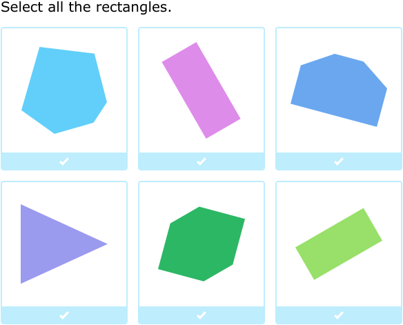IXL | Select two-dimensional shapes | 1st grade math