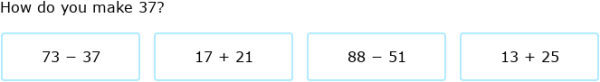 IXL | Ways to make a number using addition and subtraction - up to 100 ...