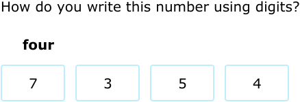 IXL | Names of numbers - up to 10 | Kindergarten math