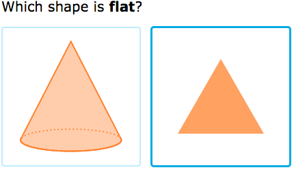 IXL - Flat and solid shapes (Pre-K math practice)