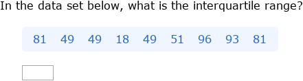 IXL | Calculate range, quartiles, and interquartile range | 6th grade math